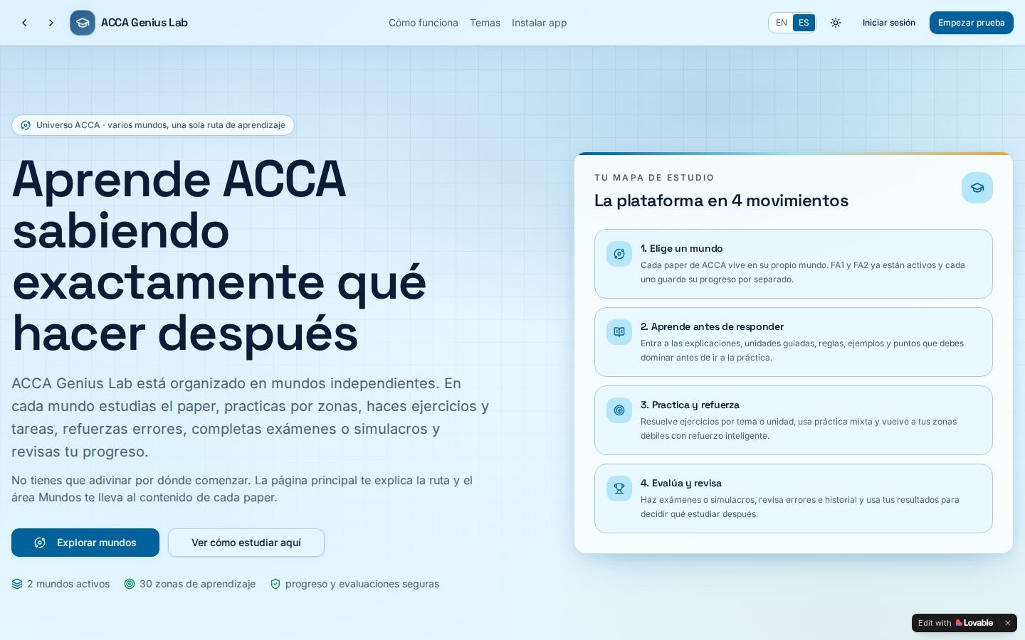 ACCA Genius Lab