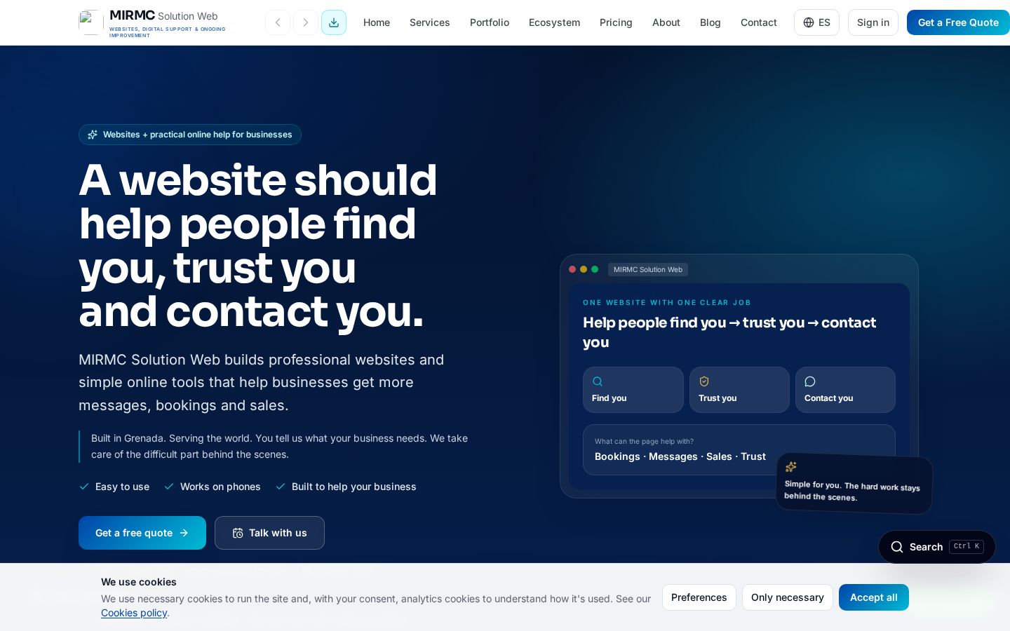 MIRMC Solution Web